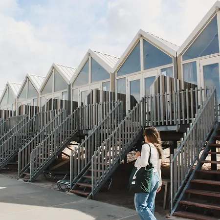 Strandhuisjes Zoomers Aan Zee מלון דירות